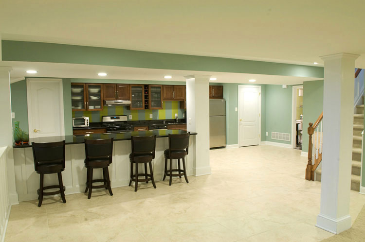 Professionally Finished Basements in Cherry Hill NJ